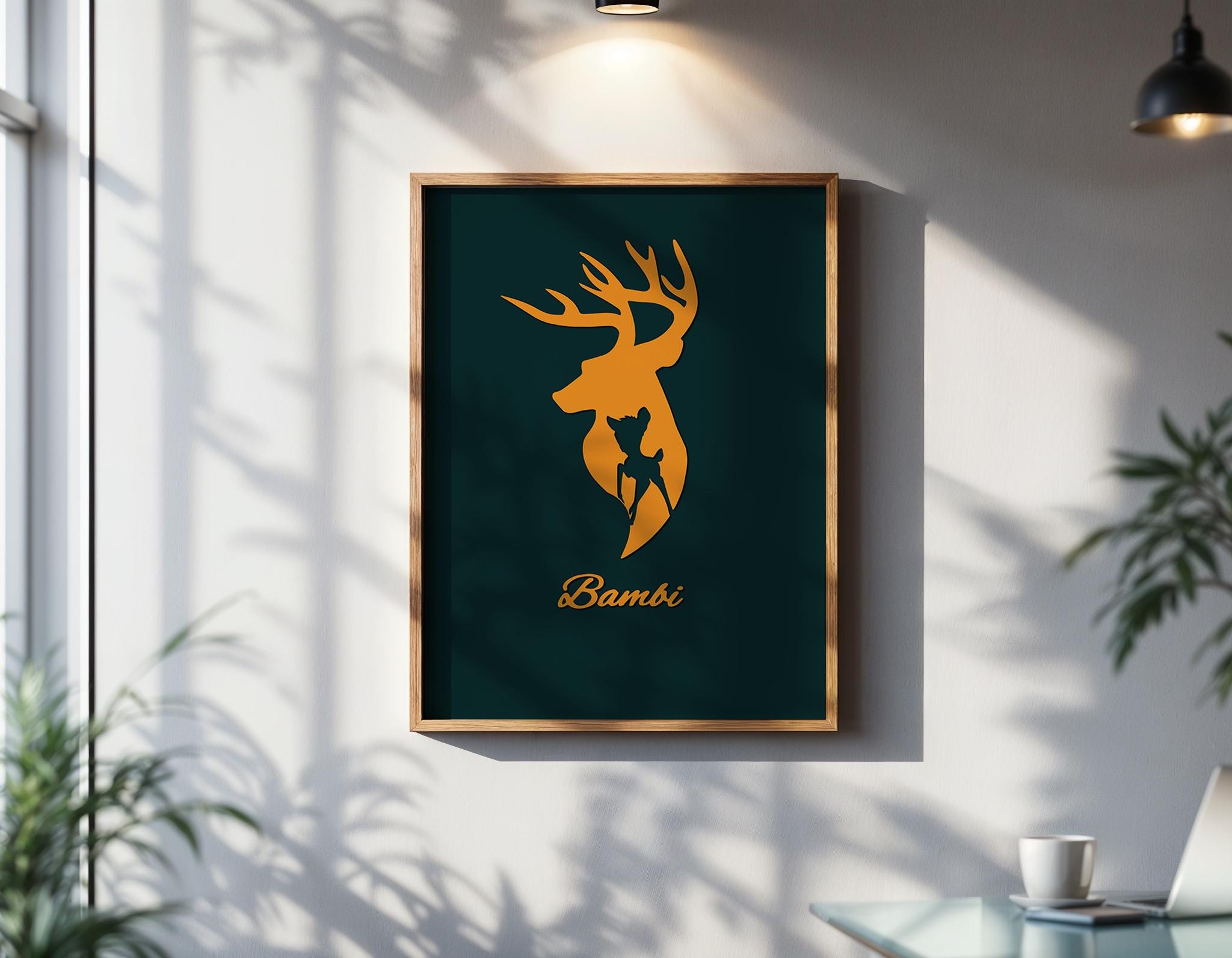 Bambi Movie Poster - Disney Classic Wall Art, Vintage Animation Decor, Gift for Disney Lovers