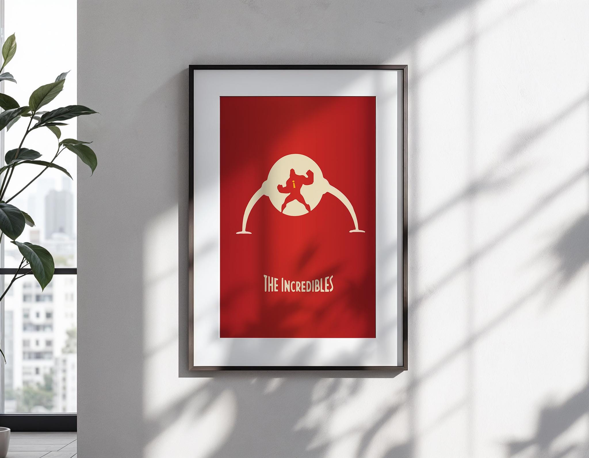 The Incredibles Animation Movie Poster - Pixar Superhero Print, Family Cinema Decor, Cartoon Fan Gift Idea