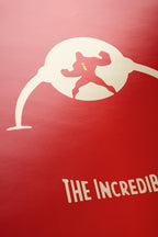 The Incredibles Animation Movie Poster - Pixar Superhero Print, Family Cinema Decor, Cartoon Fan Gift Idea