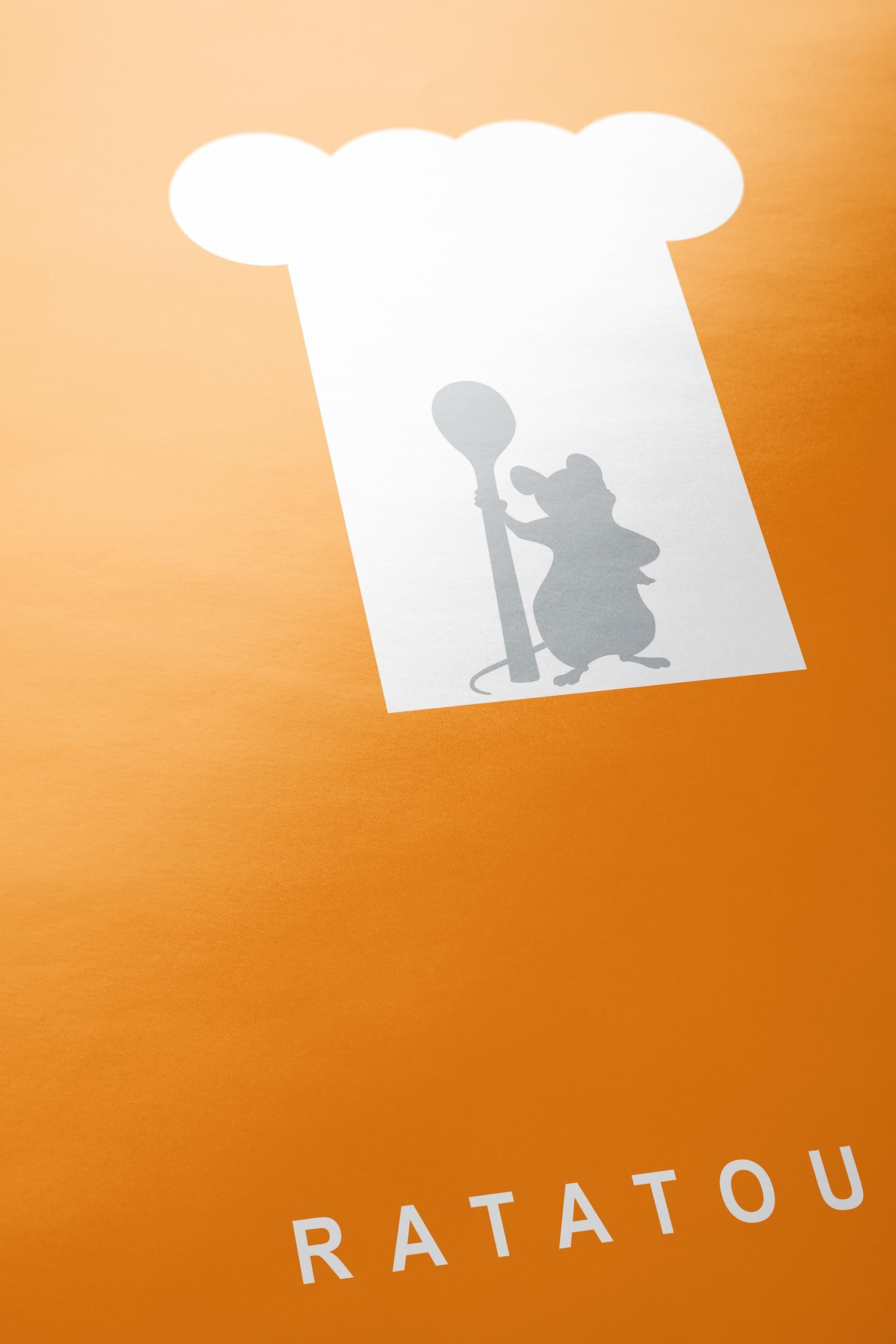 Ratatouille Movie Poster - Wall Art Print, Animated Film, Pixar Classic, Gift for Disney Fans