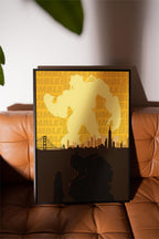 Bumblebee Movie Poster - Transformers Print, Movie Print, Robot Wall Art, Gift for Fans