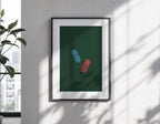 The Matrix Movie Poster - Sci-Fi Film Print, Cult Movie Art, Geek Gift, Minimalist Art