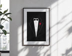 The Godfather Poster - Iconic Movie Wall Art, Mafia Film Decor, Perfect Gift for Fans of Classics