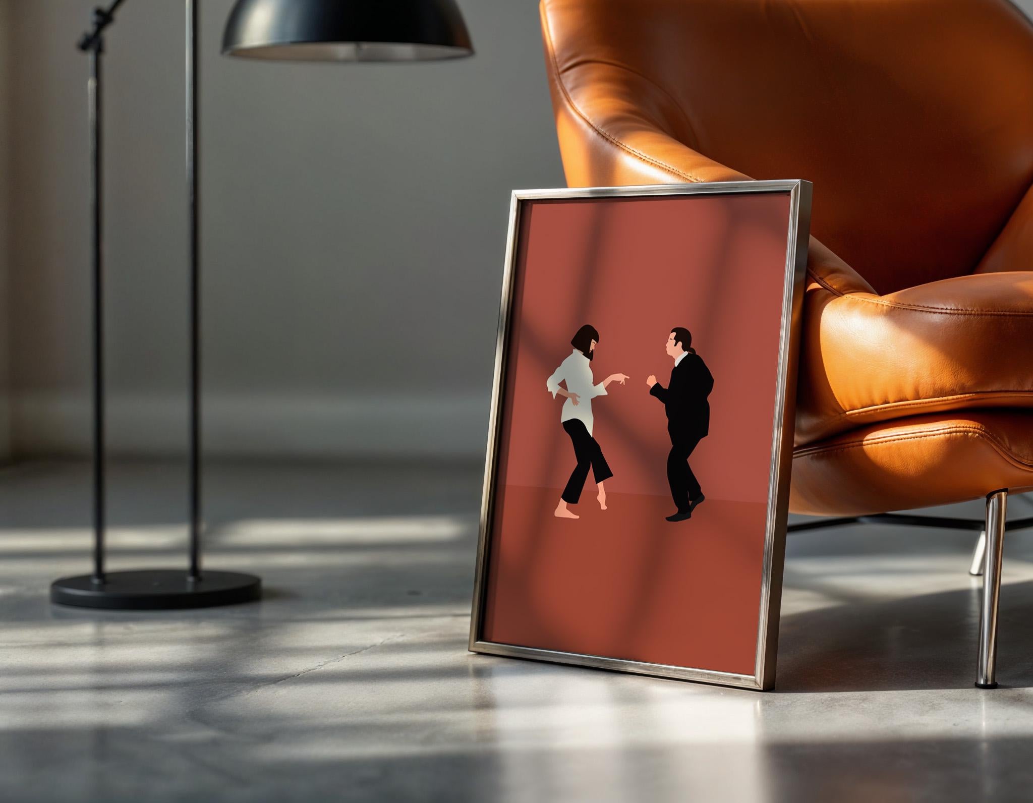 Pulp Fiction Movie Poster - Quentin Tarantino Wall Art, Cult Classic Decor, Gift for Film Enthusiasts