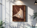 Star Wars Minimalist Poster - A New Hope Design Print, Sci-Fi Decor, Saga Fan Gift Idea