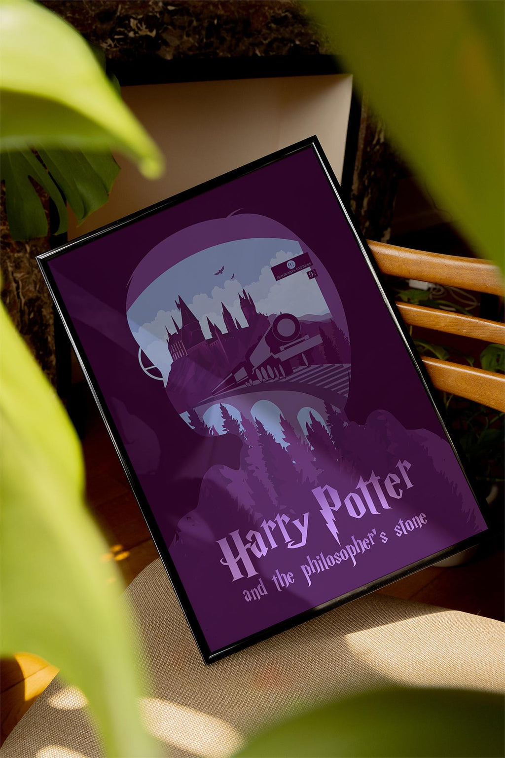 Harry Potter and the Philosopher's Stone Poster - Magical Wall Art, Hogwarts Decor, Perfect Gift for Potterheads, Harry Potter Print