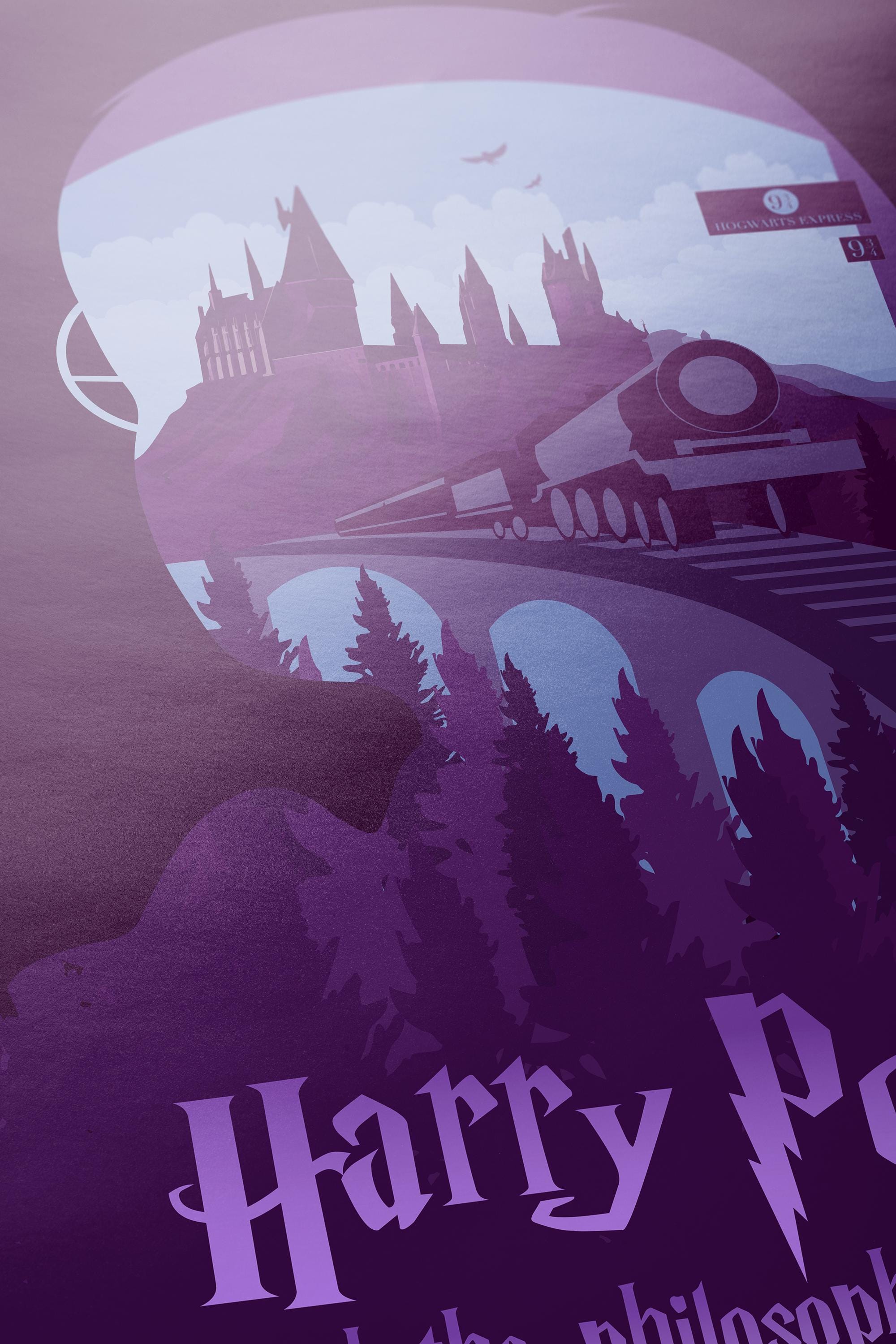 Harry Potter and the Philosopher's Stone Poster - Magical Wall Art, Hogwarts Decor, Perfect Gift for Potterheads, Harry Potter Print