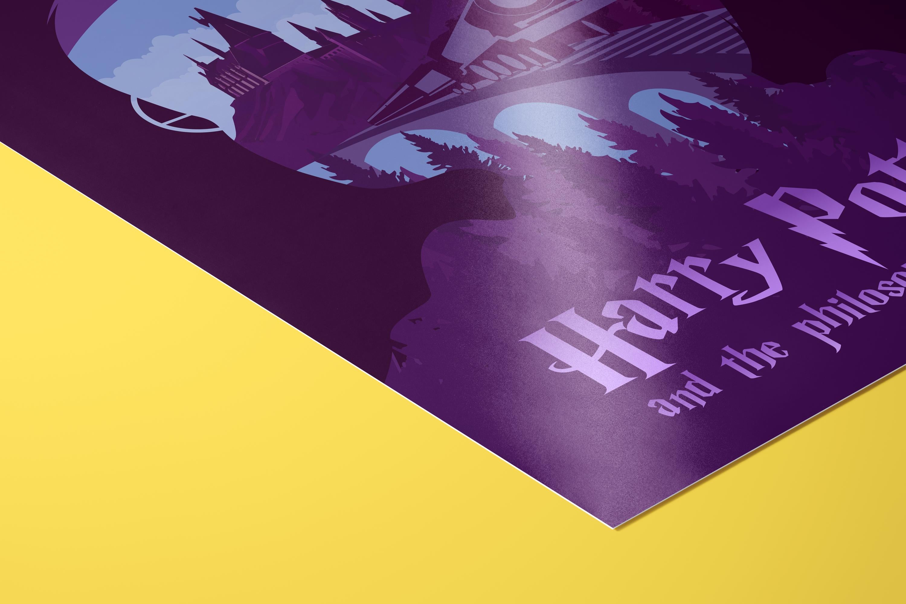 Harry Potter and the Philosopher's Stone Poster - Magical Wall Art, Hogwarts Decor, Perfect Gift for Potterheads, Harry Potter Print