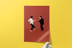 Pulp Fiction Movie Poster - Quentin Tarantino Wall Art, Cult Classic Decor, Gift for Film Enthusiasts