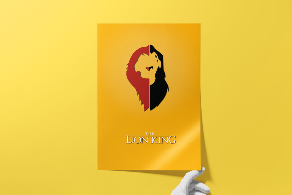 The Lion King Poster - Disney Classic Wall Art, Simba Print, Perfect Gift for Disney Lovers