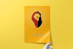 The Lion King Poster - Disney Classic Wall Art, Simba Print, Perfect Gift for Disney Lovers