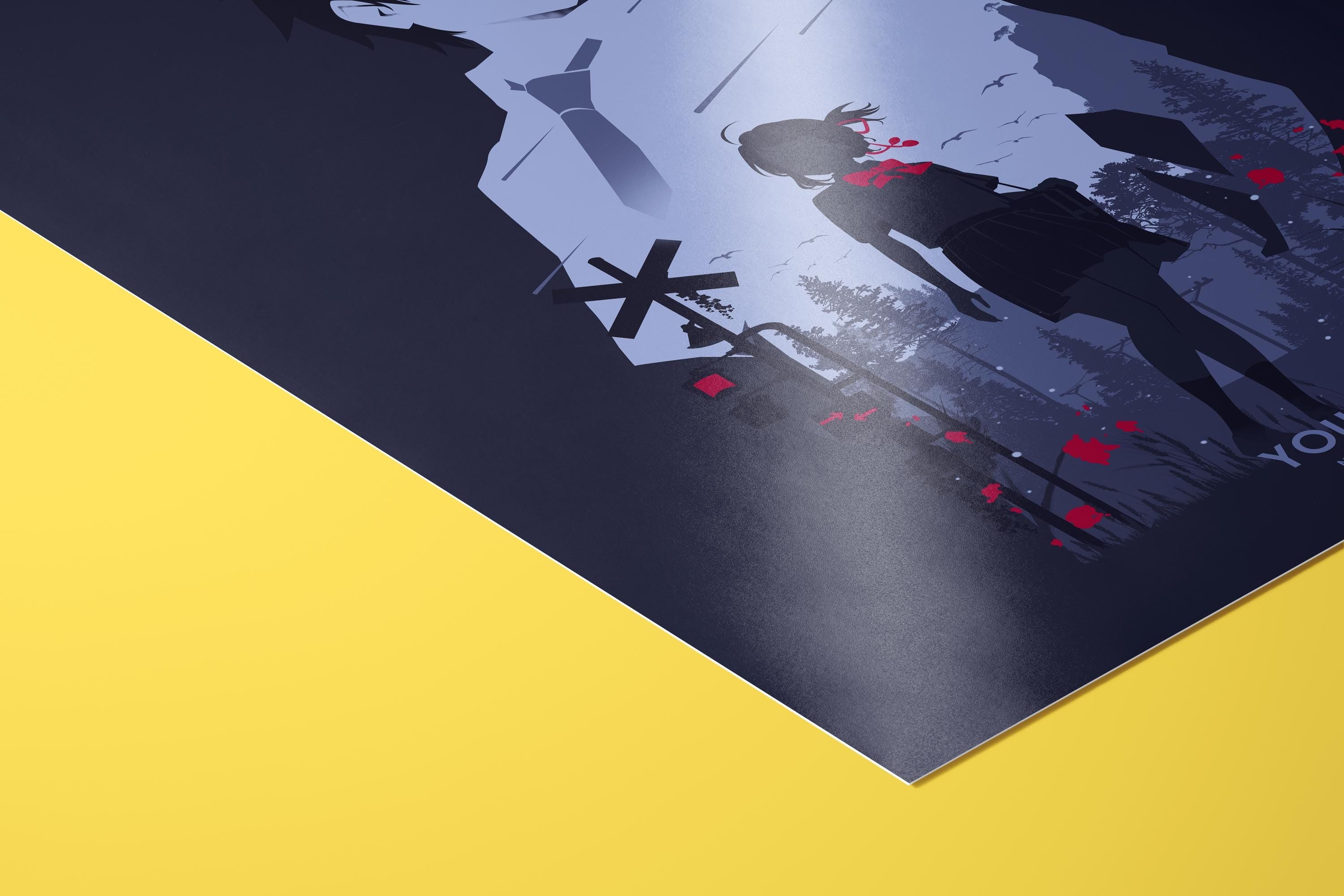 Your Name. Poster - Japanese Anime Print, Makoto Shinkai Art, Wall Decor for Animation Lovers, Fantasy Gift Idea