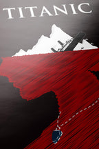 Titanic Movie Poster - Romantic Film Wall Art, Jack and Rose Decor, Perfect Gift for Movie Lovers, Cult Movie Gift, Jack and Rose Print