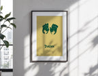 Tarzan Disney Movie Poster - Jungle Art Print, Classic Animation Decor, Adventure Fan Gift Idea