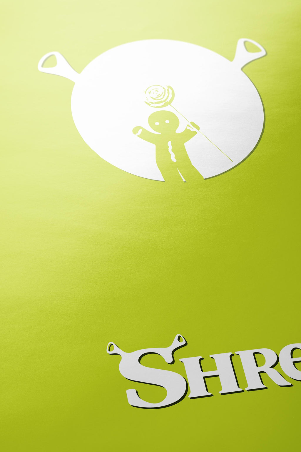 Shrek Animation Movie Poster - Cult Comedy Print, Funny Ogre Decor, DreamWorks Fan Gift Idea