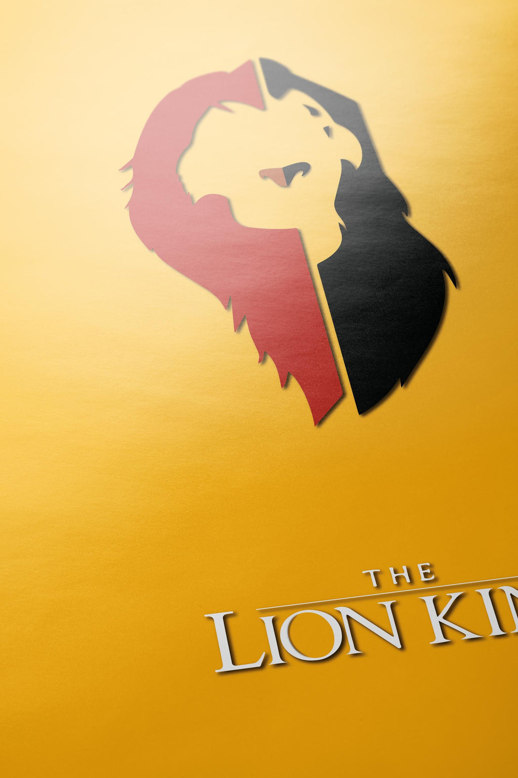 The Lion King Poster - Disney Classic Wall Art, Simba Print, Perfect Gift for Disney Lovers