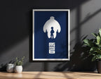 Big Hero 6 Poster - Disney Art Print, Wall Decor, Gift for Anime and Animated Movie Fans, Marvel Superheroes, Comic Lovers