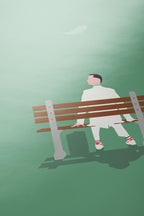Forrest Gump Movie Poster - Classic Film Wall Art, Inspirational Home Decor, Gift for Movie Lovers