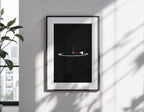 Interstellar Movie Poster - Sci-Fi Space Wall Art, Christopher Nolan Decor, Gift for Science and Film Lovers
