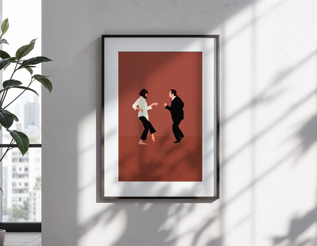Pulp Fiction Movie Poster - Quentin Tarantino Wall Art, Cult Classic Decor, Gift for Film Enthusiasts