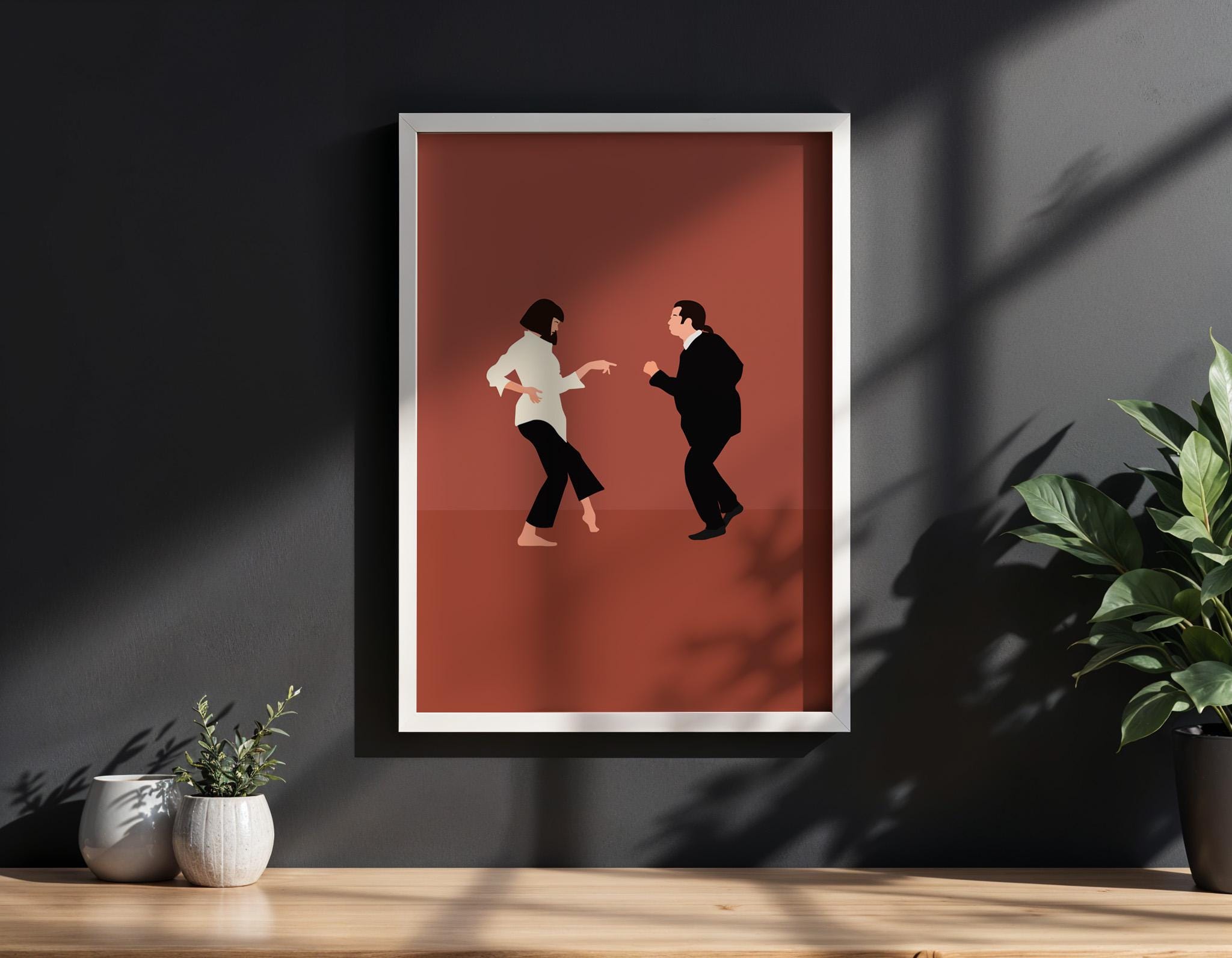 Pulp Fiction Movie Poster - Quentin Tarantino Wall Art, Cult Classic Decor, Gift for Film Enthusiasts