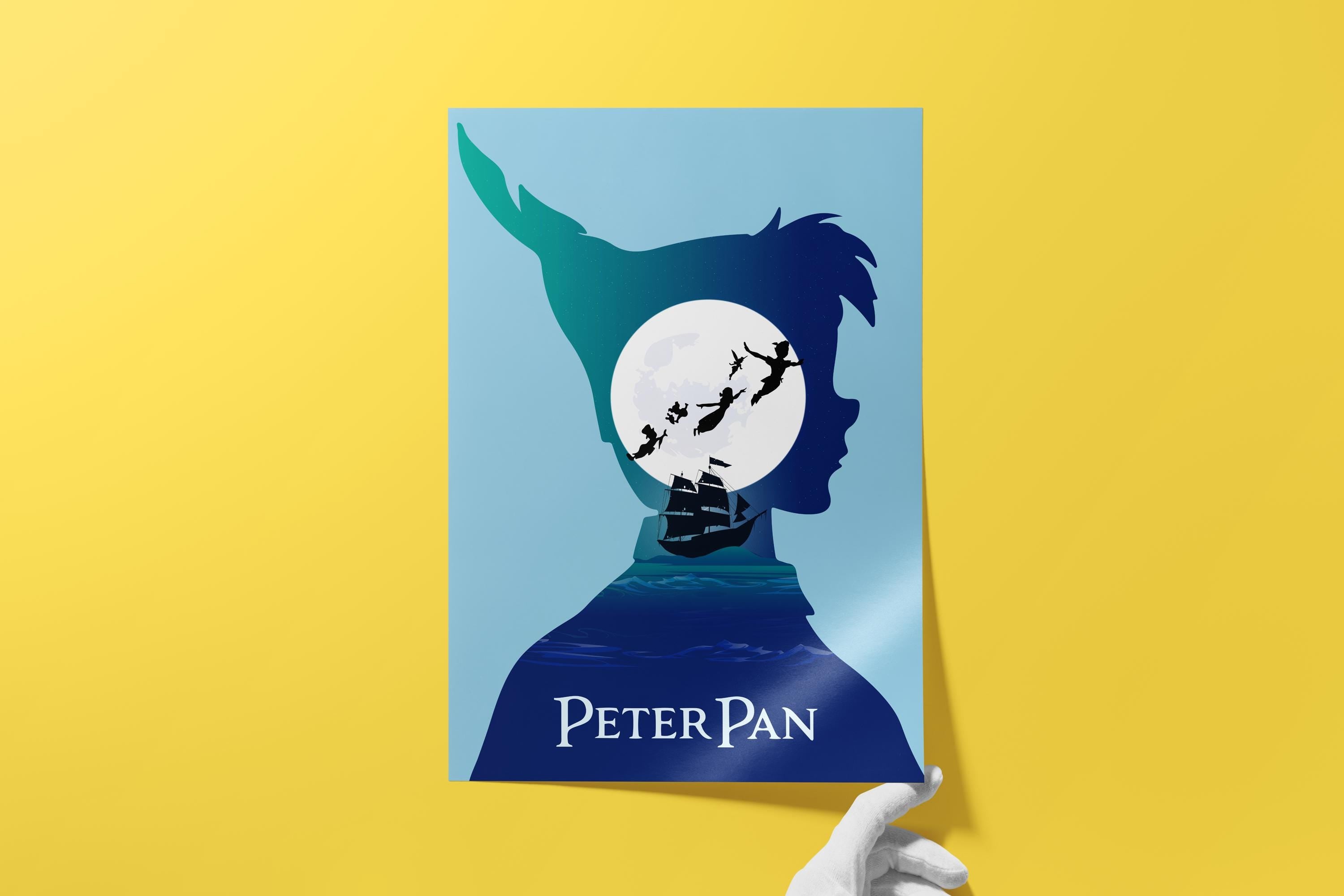 Peter Pan Poster - Classic Fairy Tale Wall Art, Neverland Print, Perfect Gift for Disney and Fantasy Fans