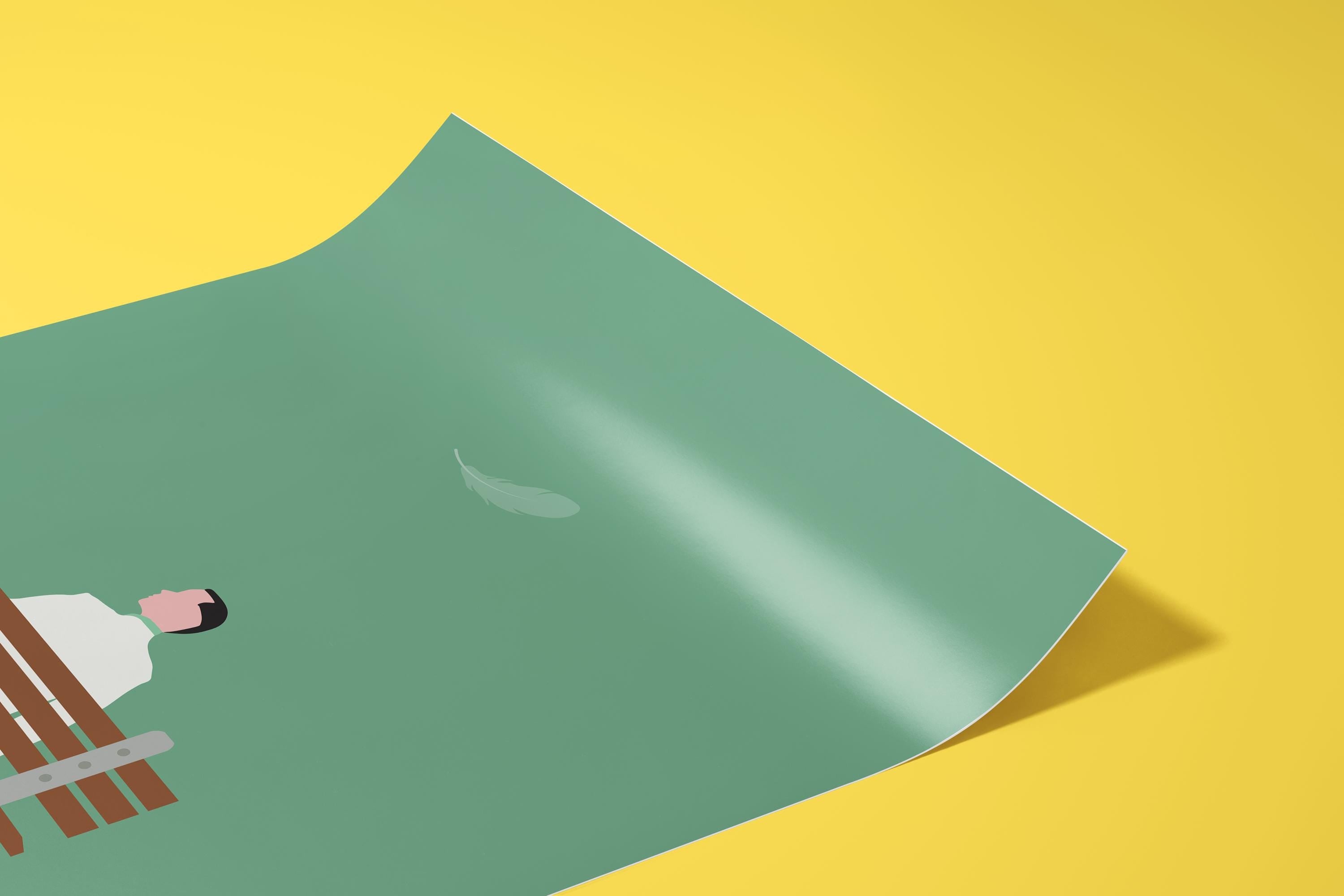 Forrest Gump Movie Poster - Classic Film Wall Art, Inspirational Home Decor, Gift for Movie Lovers