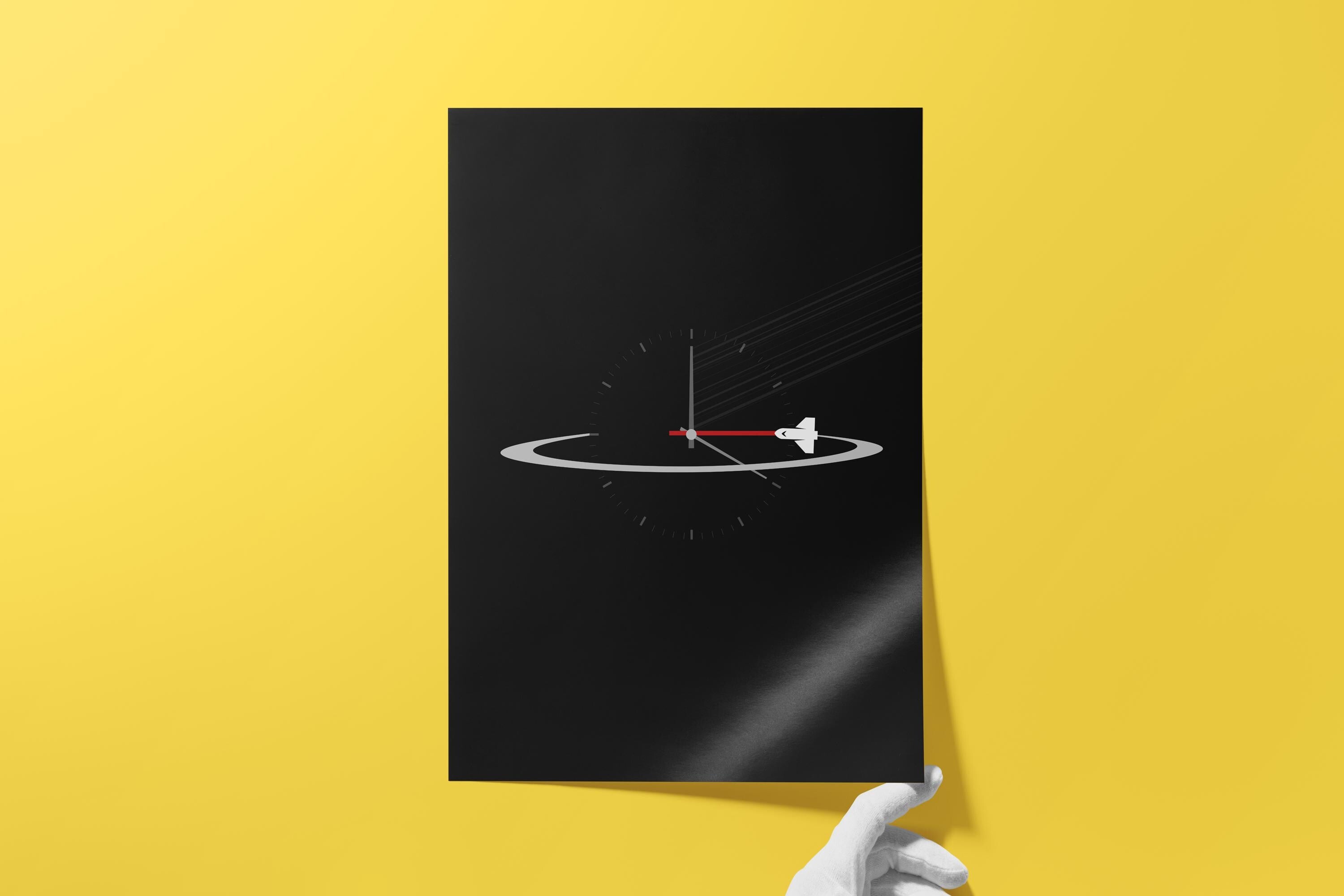 Interstellar Movie Poster - Sci-Fi Space Wall Art, Christopher Nolan Decor, Gift for Science and Film Lovers