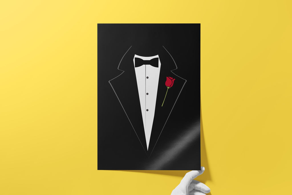 The Godfather Poster - Iconic Movie Wall Art, Mafia Film Decor, Perfect Gift for Fans of Classics