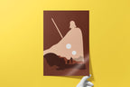Star Wars Minimalist Poster - A New Hope Design Print, Sci-Fi Decor, Saga Fan Gift Idea