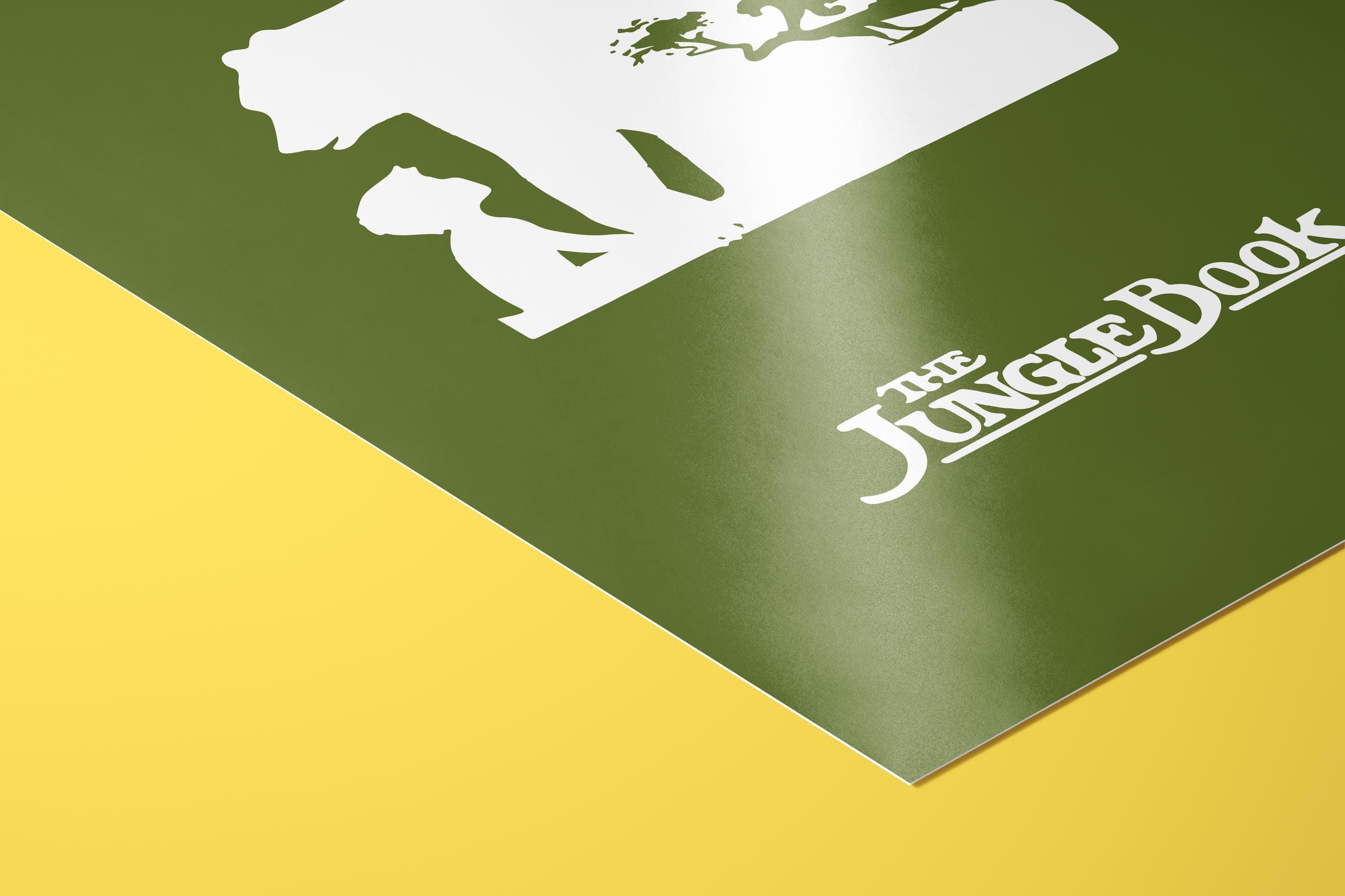 The Jungle Book Disney Poster - Mowgli Baloo Print, Classic Animation Decor, Vintage Fan Gift Idea