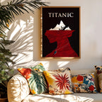 Titanic Movie Poster - Romantic Film Wall Art, Jack and Rose Decor, Perfect Gift for Movie Lovers, Cult Movie Gift, Jack and Rose Print