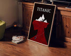 Titanic Movie Poster - Romantic Film Wall Art, Jack and Rose Decor, Perfect Gift for Movie Lovers, Cult Movie Gift, Jack and Rose Print
