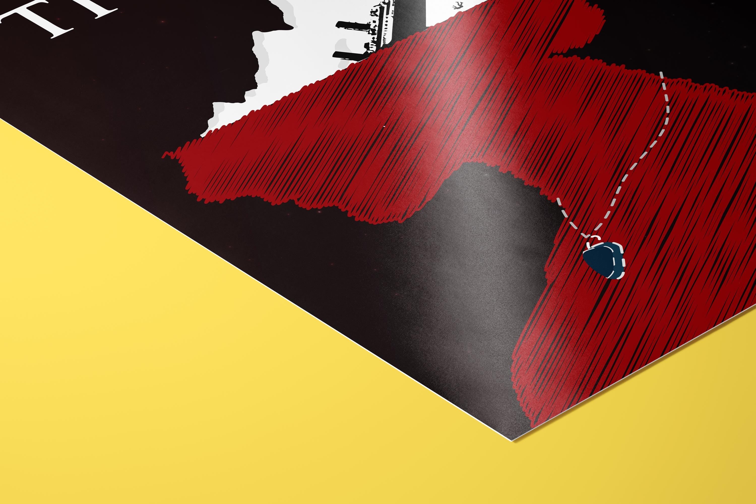 Titanic Movie Poster - Romantic Film Wall Art, Jack and Rose Decor, Perfect Gift for Movie Lovers, Cult Movie Gift, Jack and Rose Print