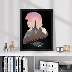 The Lord of the Rings: The Fellowship of the Ring Poster, Epic Fantasy Wall Art, Middle-earth Decor, Gift for LOTR Fans, Frodo Print