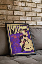 Watchmen Poster - Superhero Noir Wall Art, Graphic Novel Print, Geek Decor Gift