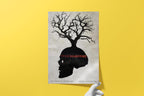 True Detective Poster - Crime Drama Wall Art, Minimalist Print, Gift for TV Show Fans