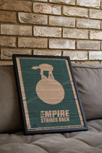 Star Wars: Episode V - The Empire Strikes Back Movie Poster - Sci Fi Classic Wall Art, Space Adventure Print, Nostalgic Movie Gift for Fans