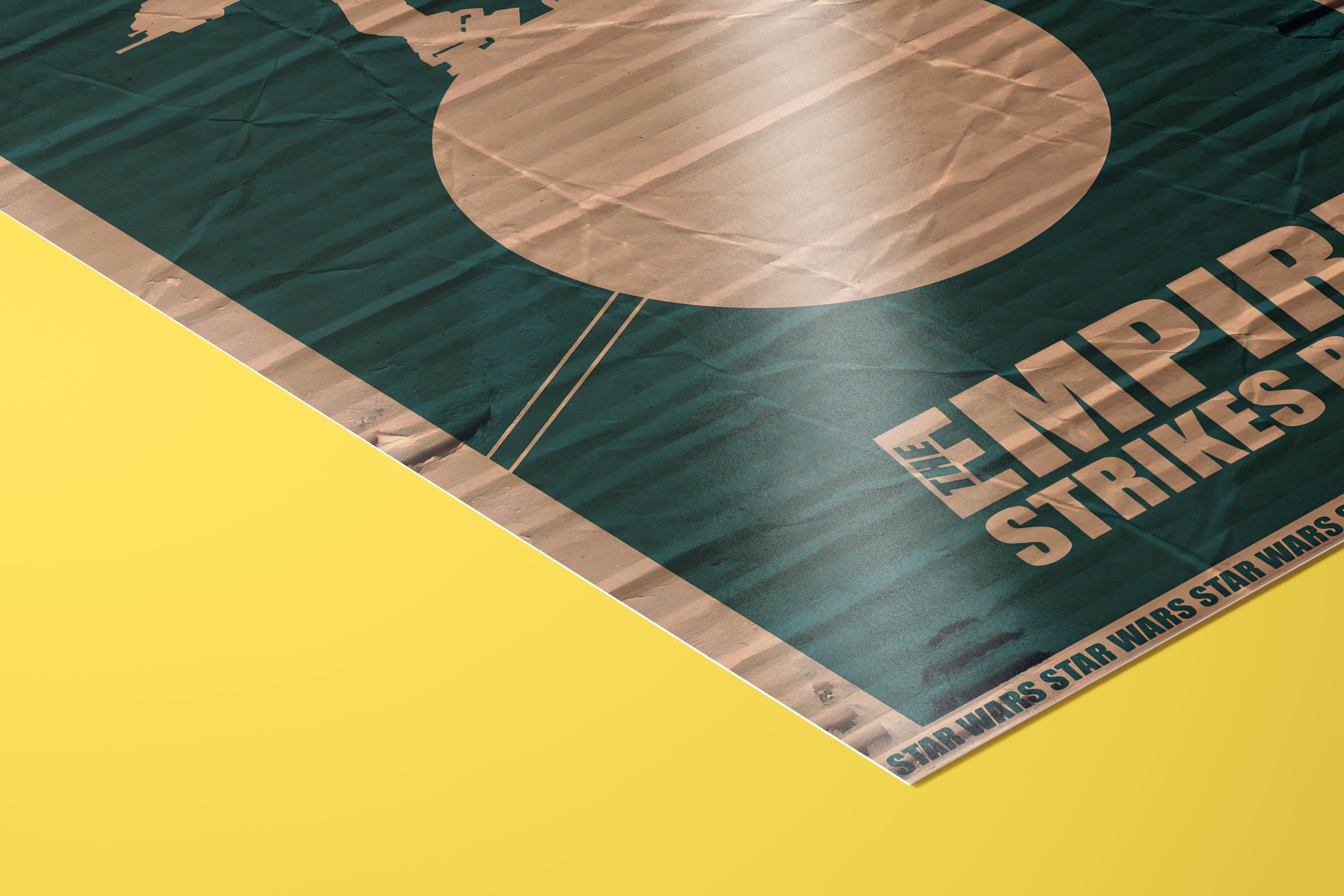 Star Wars: Episode V - The Empire Strikes Back Movie Poster - Sci Fi Classic Wall Art, Space Adventure Print, Nostalgic Movie Gift for Fans