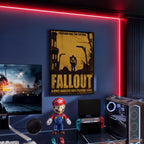 Fallout Poster - Post-Apocalyptic Videogame Art, Gamer Wall Print, Geek Decor Gift