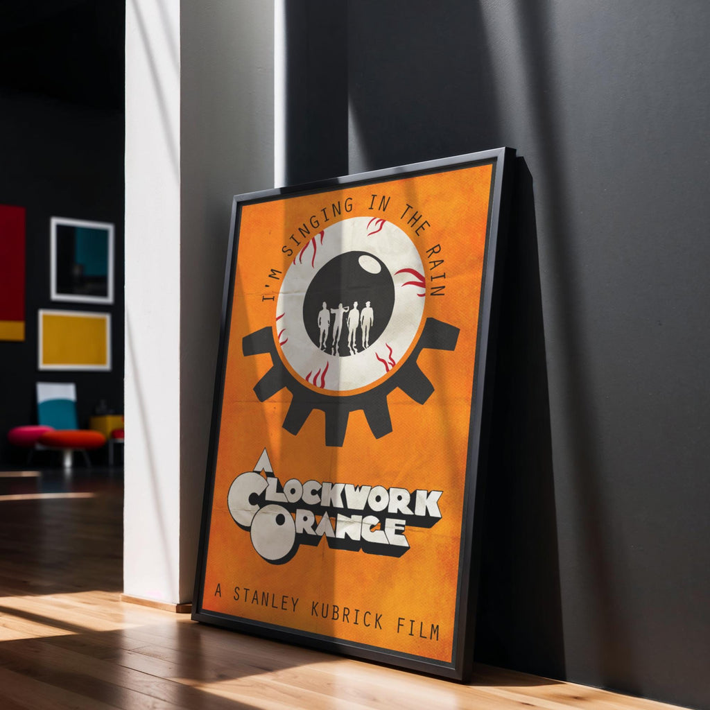 A Clockwork Orange Movie Poster - Cult Classic Wall Art, Stanley Kubrick Decor, Perfect Gift for Fans