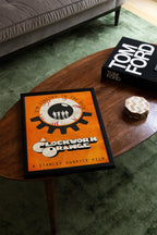 A Clockwork Orange Movie Poster - Cult Classic Wall Art, Stanley Kubrick Decor, Perfect Gift for Fans