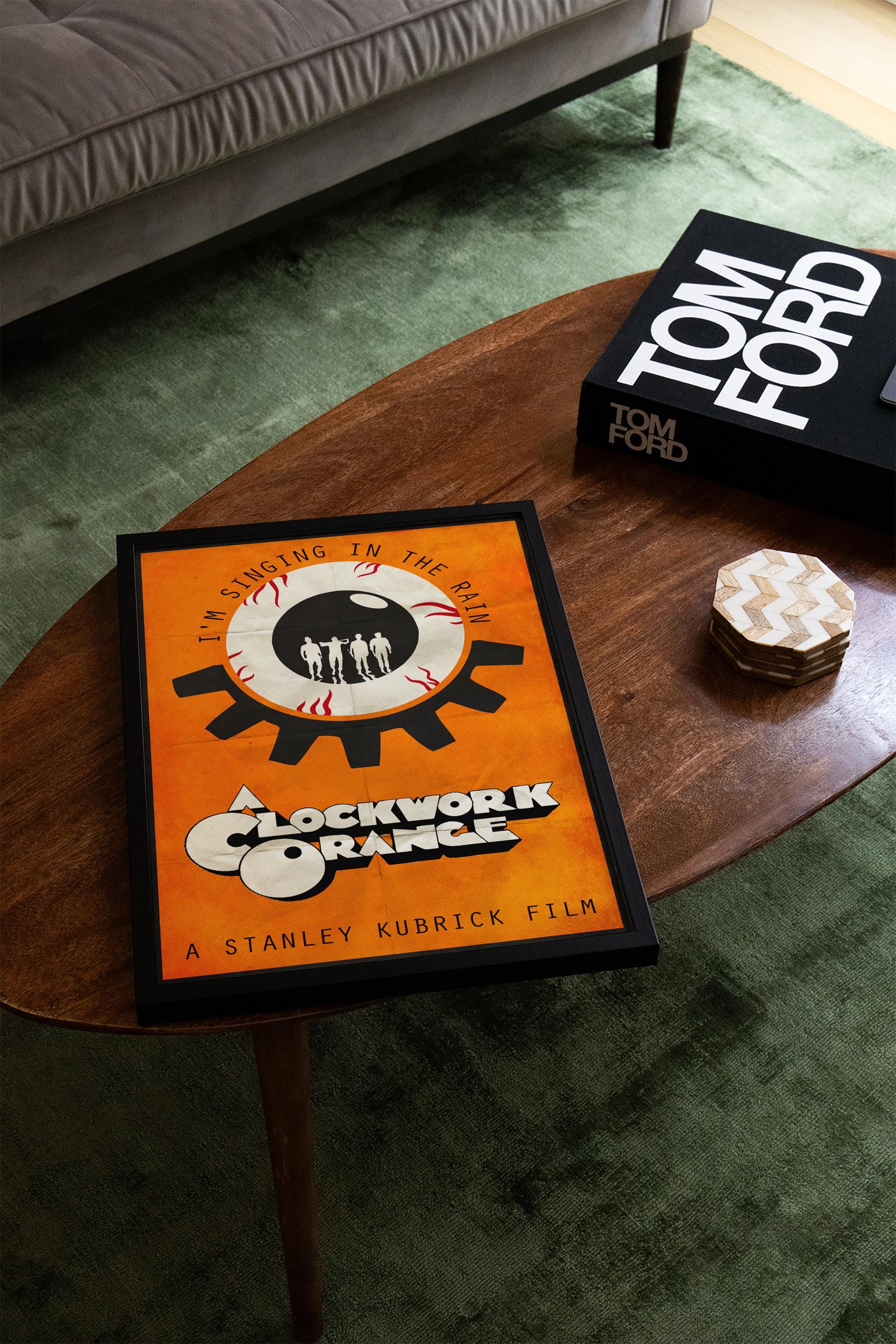 A Clockwork Orange Movie Poster - Cult Classic Wall Art, Stanley Kubrick Decor, Perfect Gift for Fans