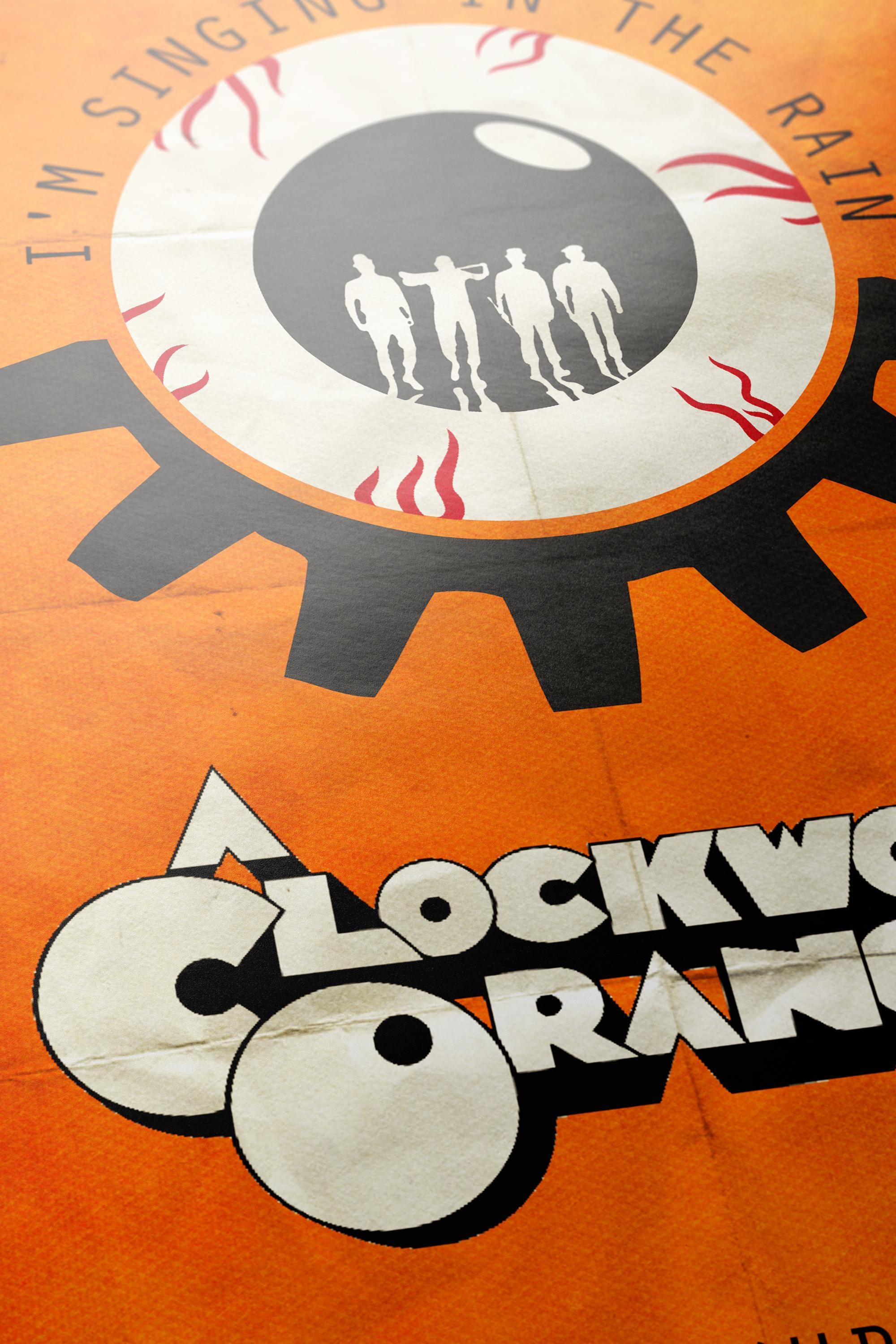 A Clockwork Orange Movie Poster - Cult Classic Wall Art, Stanley Kubrick Decor, Perfect Gift for Fans