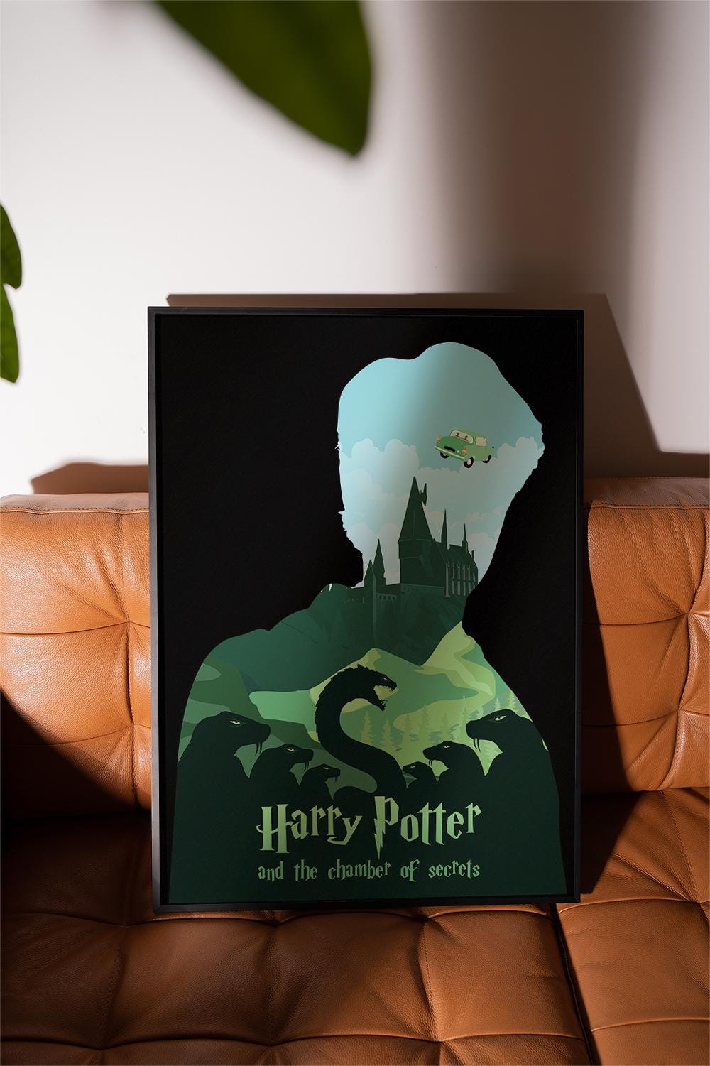 Harry Potter and the Chamber of Secrets Poster - Magical Wall Art, Hogwarts Decor, Gift for Potterheads, Tom Riddle Print