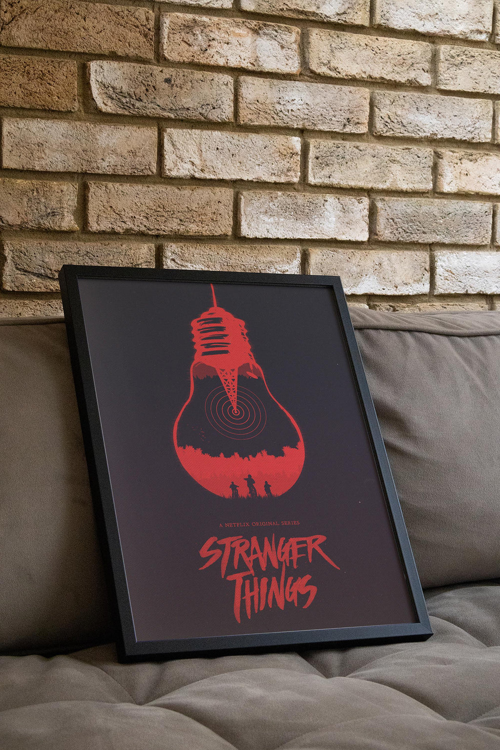 Stranger Things Poster - Retro Wall Art, Vintage Prints, Gift for TV Series Fans