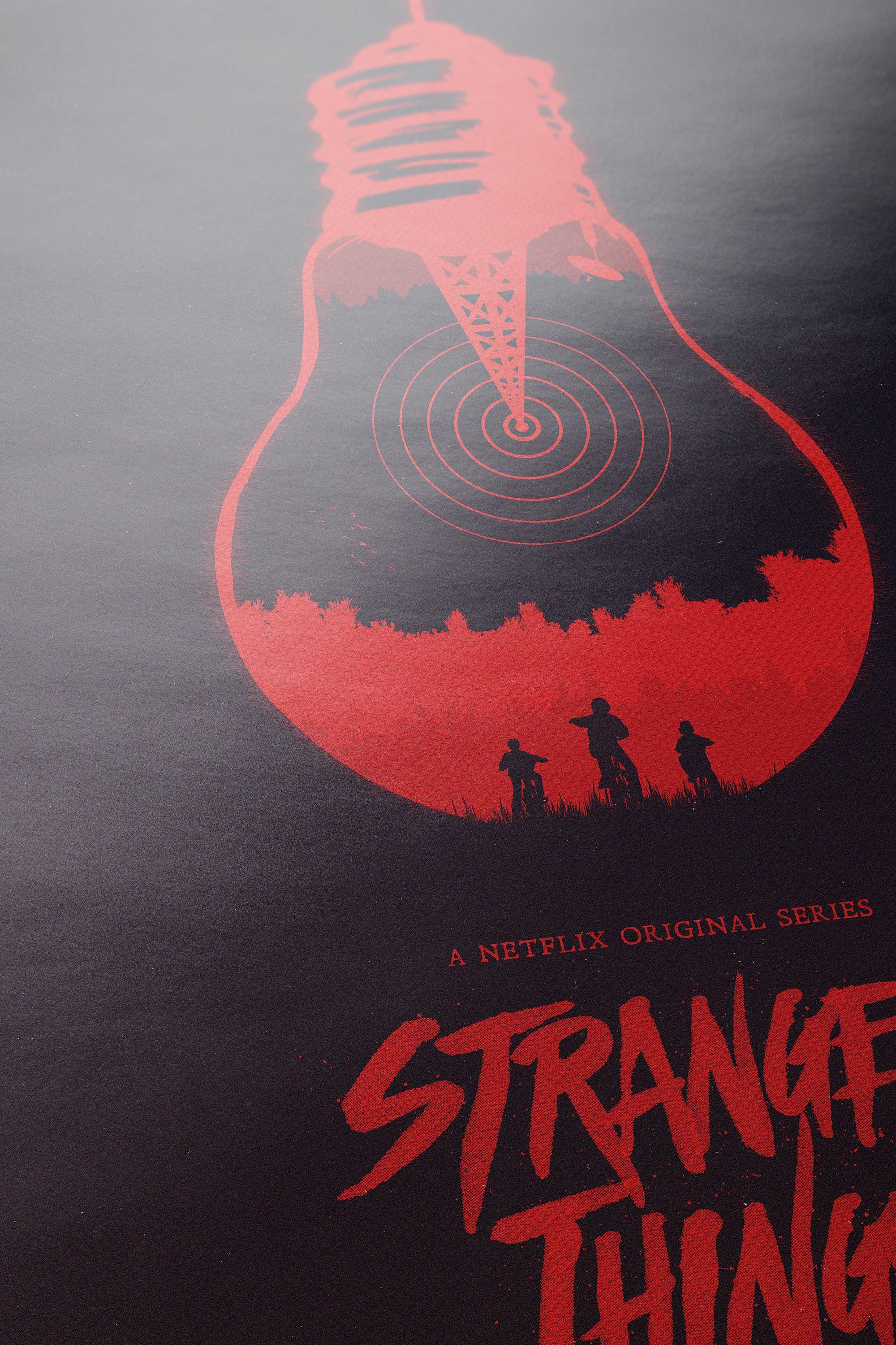 Stranger Things Poster - Retro Wall Art, Vintage Prints, Gift for TV Series Fans
