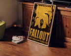 Fallout Poster - Post-Apocalyptic Videogame Art, Gamer Wall Print, Geek Decor Gift