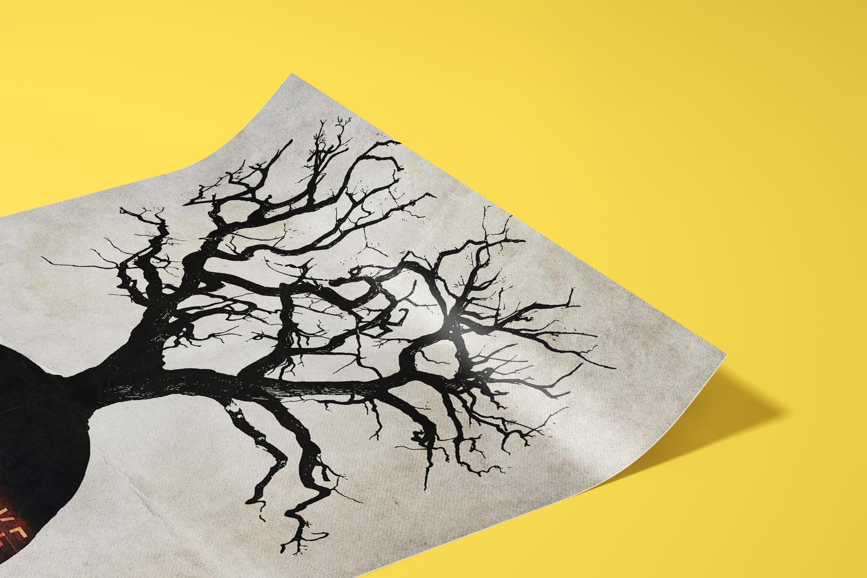 True Detective Poster - Crime Drama Wall Art, Minimalist Print, Gift for TV Show Fans