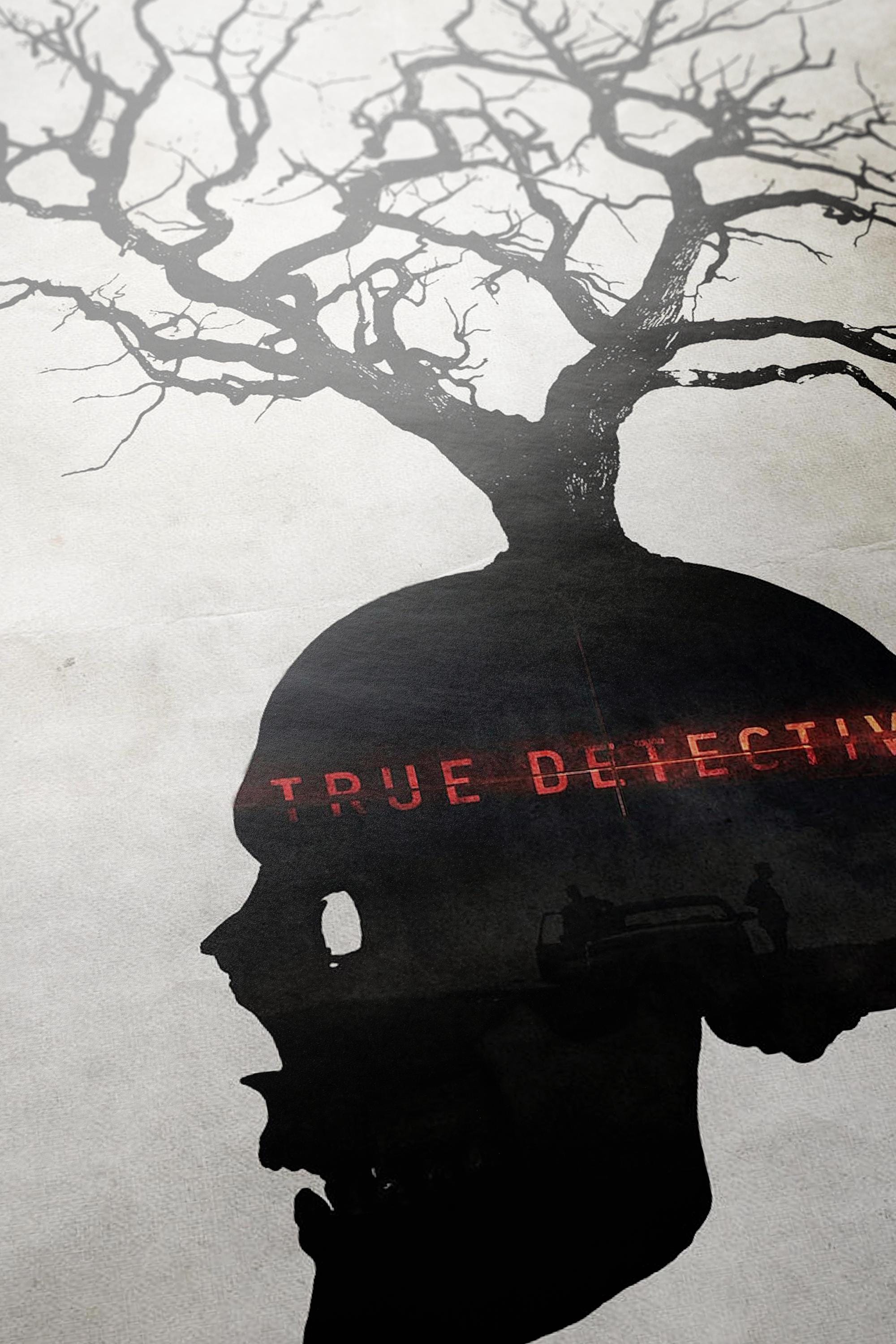 True Detective Poster - Crime Drama Wall Art, Minimalist Print, Gift for TV Show Fans